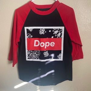 DOPE T-shirt unisex size small